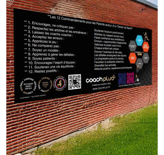 BANNIERE SKILLS STADE - Coach Plus Mindtrain